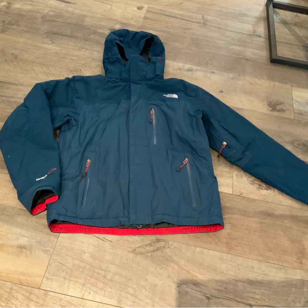 The North Face Blue and Black Summit Series Jacket